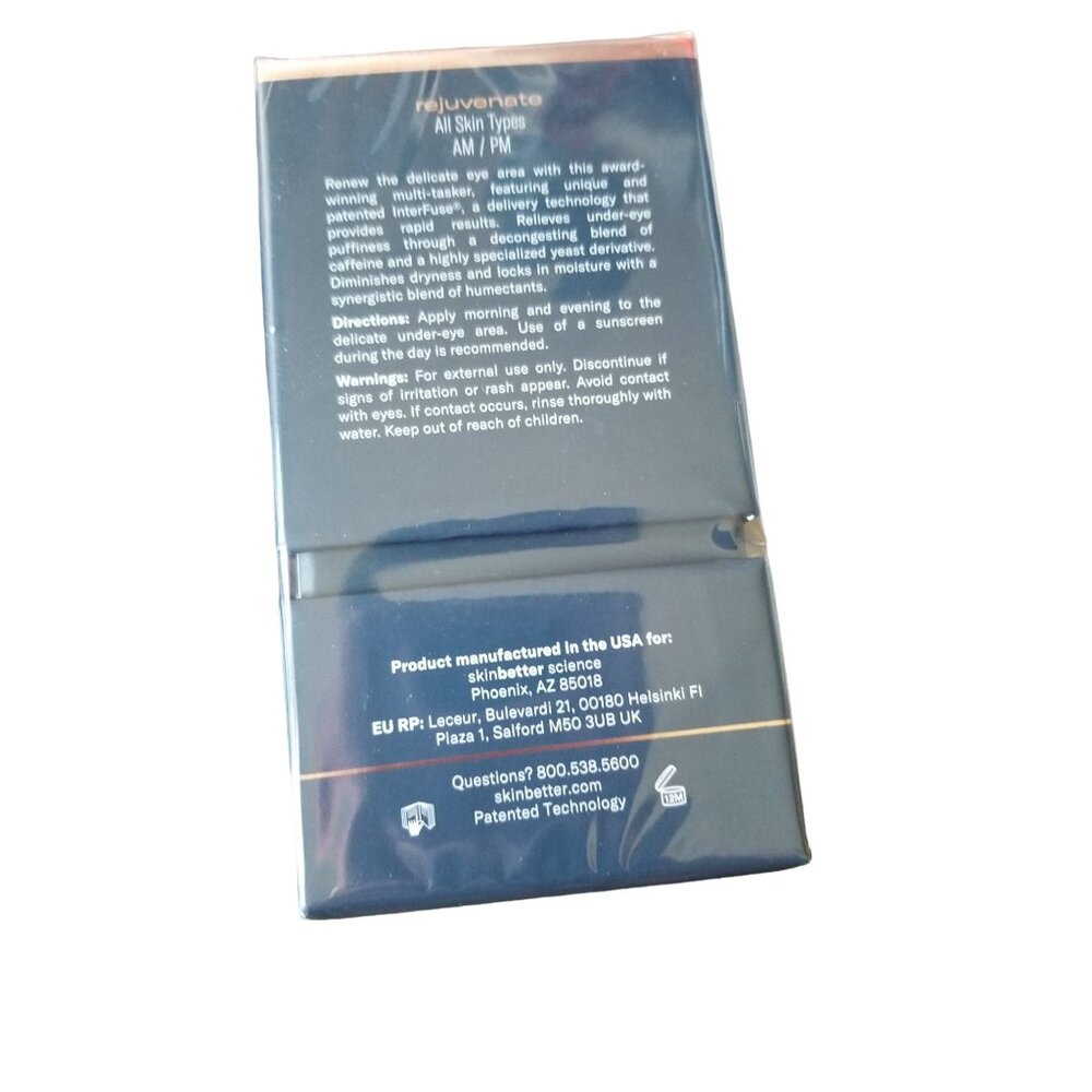 Skin Better InterFuse Treatment Cream EYE 0.5 oz / 15 ml - Picture 2 of 4